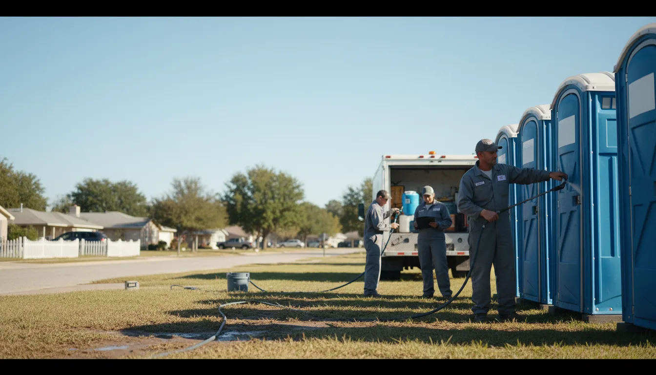 Long-Term Portable Toilet Rental in Griffith, IN near me